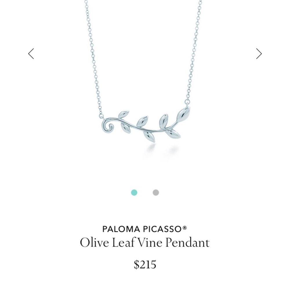 Tiffany & Co Olive Branch Necklace